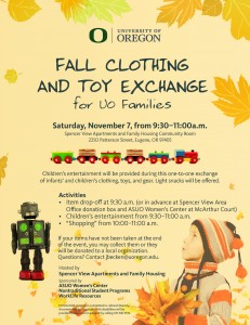 Fall Clothing and Toy Exchange